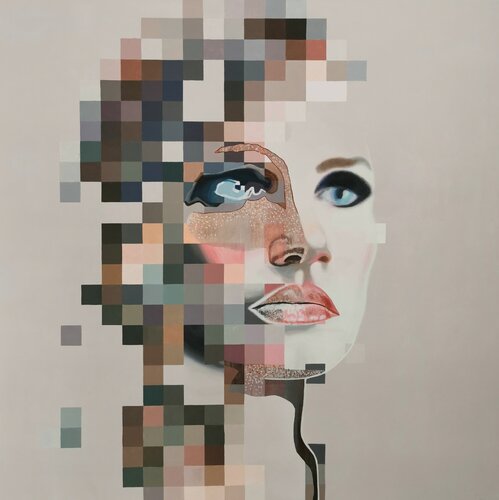 Meta_Jess_1 par Caroline DAVID, Peinture en vente sur Singulart