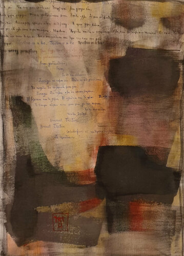 Bonnuit Tristess di Charis Psachos, Pittura in vendita su Singulart