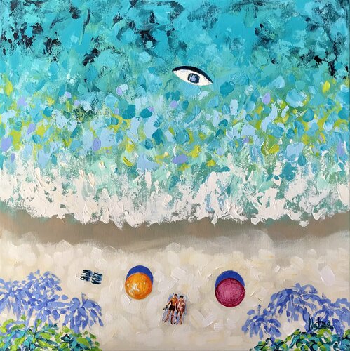 Just loving life par Natalia Nosek (NATXA), Peinture en vente sur Singulart