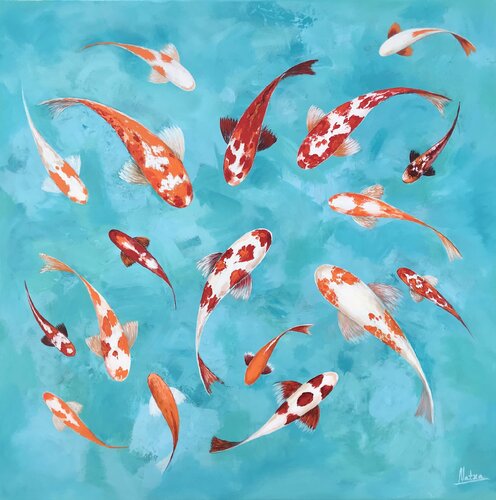 Clear Water von Natalia Nosek (NATXA), Malerei kaufen auf Singulart