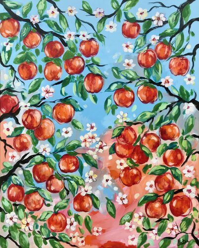 Apple Garden von Natalia Nosek (NATXA), Malerei kaufen auf Singulart