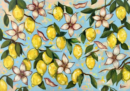 Calabrian Sky von Natalia Nosek (NATXA), Malerei kaufen auf Singulart