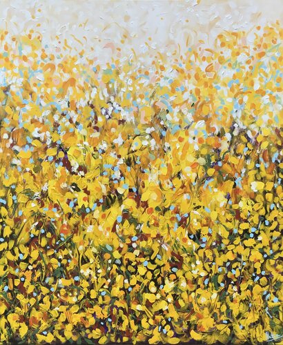 In love with Summer von Natalia Nosek (NATXA), Malerei kaufen auf Singulart