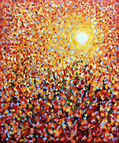 Golden Hour von Natalia Nosek (NATXA), Malerei kaufen auf Singulart