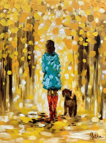 After the Rain par Natalia Nosek (NATXA), Peinture en vente sur Singulart