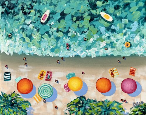 Good morning, Sunday! par Natalia Nosek (NATXA), Peinture en vente sur Singulart