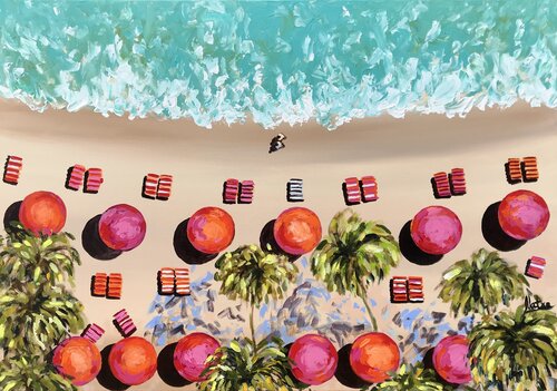 Dream about Barbados von Natalia Nosek (NATXA), Malerei kaufen auf Singulart
