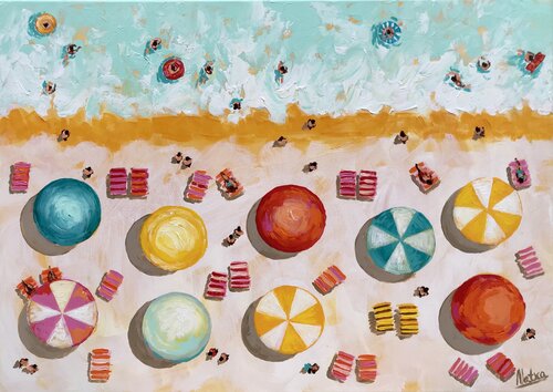 Living in the Sunshine von Natalia Nosek (NATXA), Malerei kaufen auf Singulart