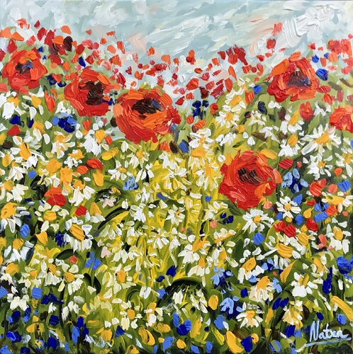 Simplicity of Happiness von Natalia Nosek (NATXA), Malerei kaufen auf Singulart