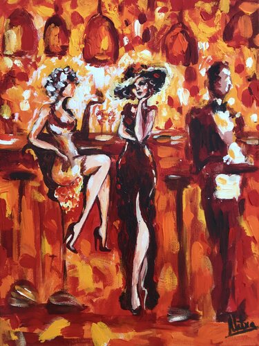 Jazz Night von Natalia Nosek (NATXA), Malerei kaufen auf Singulart