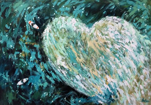 Love Island von Natalia Nosek (NATXA), Malerei kaufen auf Singulart