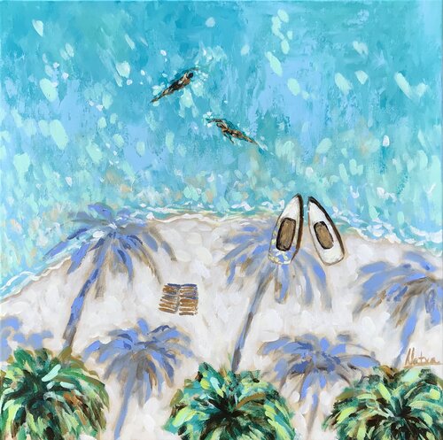 Lost in Paradise von Natalia Nosek (NATXA), Malerei kaufen auf Singulart