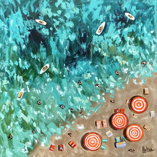 Italian Summer von Natalia Nosek (NATXA), Malerei kaufen auf Singulart