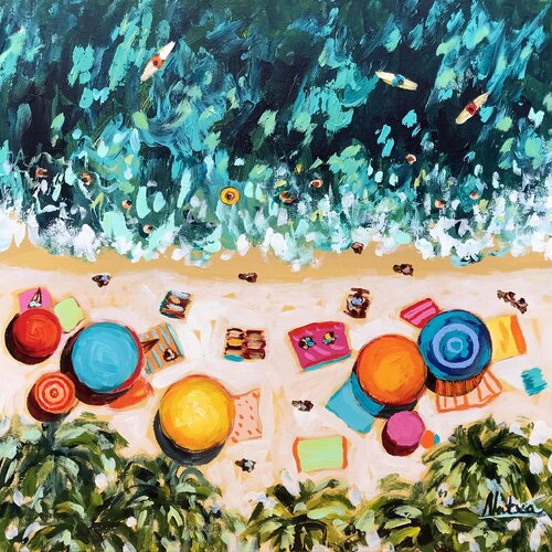 Waves of Joy von Natalia Nosek (NATXA), Malerei kaufen auf Singulart