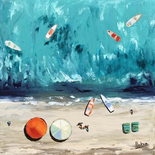 All Day, All Year von Natalia Nosek (NATXA), Malerei kaufen auf Singulart