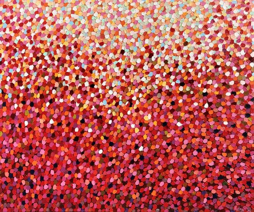 Berry Wine in Amber Glow von Natalia Nosek (NATXA), Malerei kaufen auf Singulart