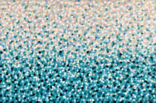 Blue like the Ocean von Natalia Nosek (NATXA), Malerei kaufen auf Singulart