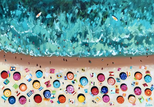 Take a Break von Natalia Nosek (NATXA), Malerei kaufen auf Singulart