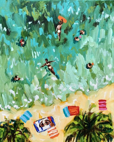 Have a Good Life von Natalia Nosek (NATXA), Malerei kaufen auf Singulart