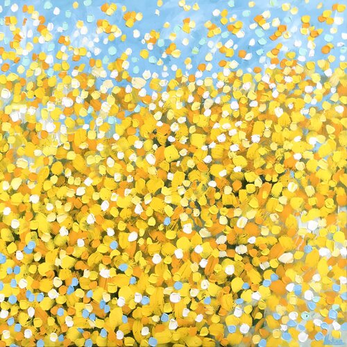 Mimosa Bloom von Natalia Nosek (NATXA), Malerei kaufen auf Singulart