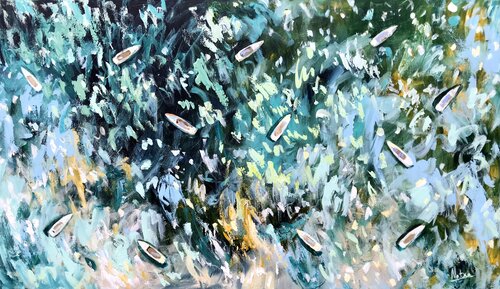 Early Birds von Natalia Nosek (NATXA), Malerei kaufen auf Singulart