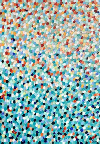 Happy Place von Natalia Nosek (NATXA), Malerei kaufen auf Singulart