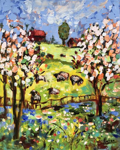 Good Morning von Natalia Nosek (NATXA), Malerei kaufen auf Singulart