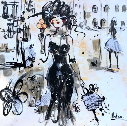 Gelato par Natalia Nosek (NATXA), Peinture en vente sur Singulart