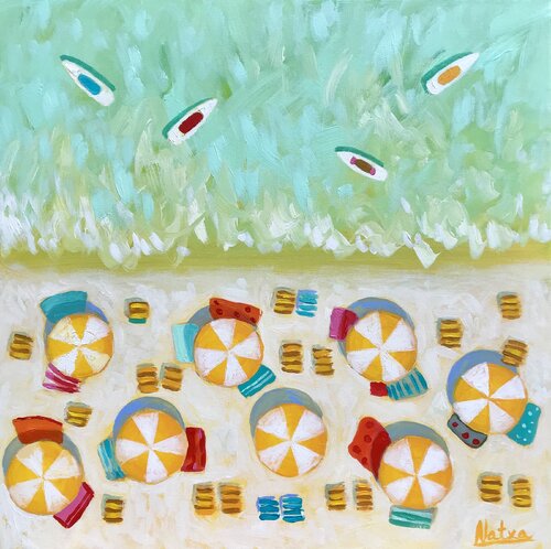 On the Sunny Side of Life par Natalia Nosek (NATXA), Peinture en vente sur Singulart