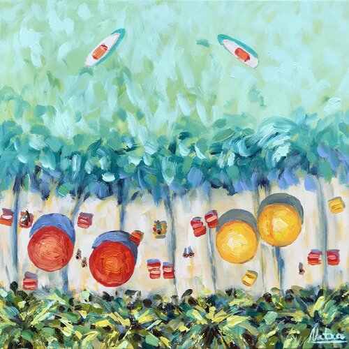 Let’s Stay by Natalia Nosek (NATXA), Painting for Sale on Singulart