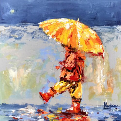 Rain, Rain! von Natalia Nosek (NATXA), Malerei kaufen auf Singulart