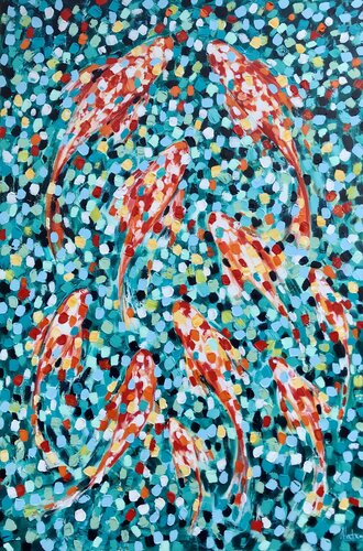 Splash of Life von Natalia Nosek (NATXA), Malerei kaufen auf Singulart