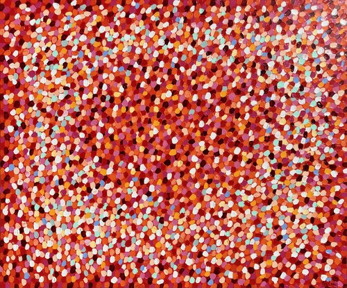 Red Field von Natalia Nosek (NATXA), Malerei kaufen auf Singulart