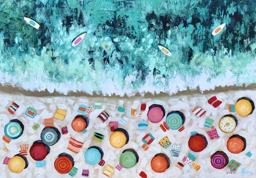 Perfect Summer Day von Natalia Nosek (NATXA), Malerei kaufen auf Singulart