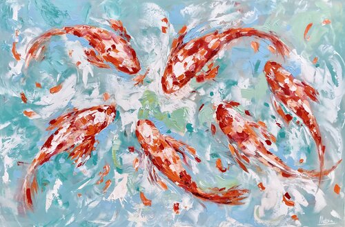 The Dance of Life von Natalia Nosek (NATXA), Malerei kaufen auf Singulart