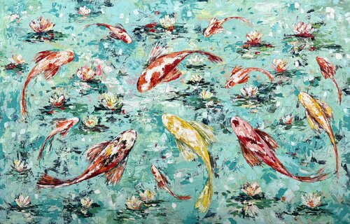 Serenity von Natalia Nosek (NATXA), Malerei kaufen auf Singulart