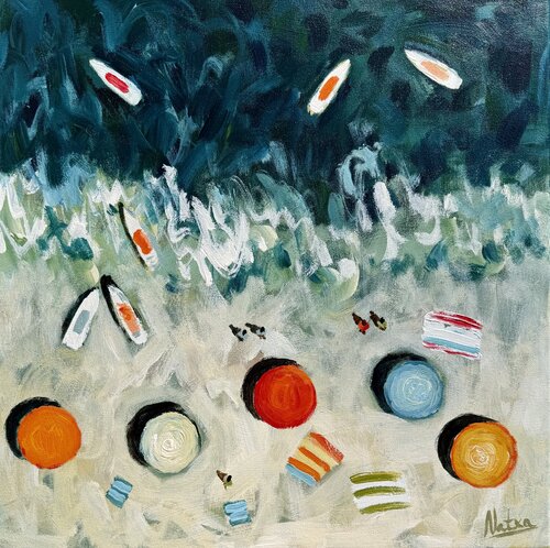 Over the Rainbow von Natalia Nosek (NATXA), Malerei kaufen auf Singulart