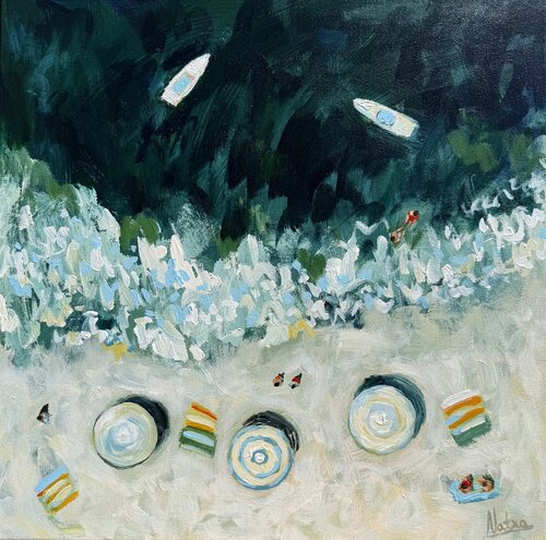 Tranquility von Natalia Nosek (NATXA), Malerei kaufen auf Singulart