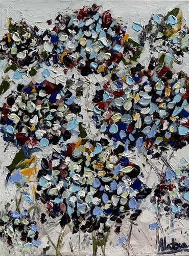 Hydrangea - 7 von Natalia Nosek (NATXA), Malerei kaufen auf Singulart