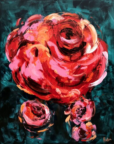 Flower von Natalia Nosek (NATXA), Malerei kaufen auf Singulart