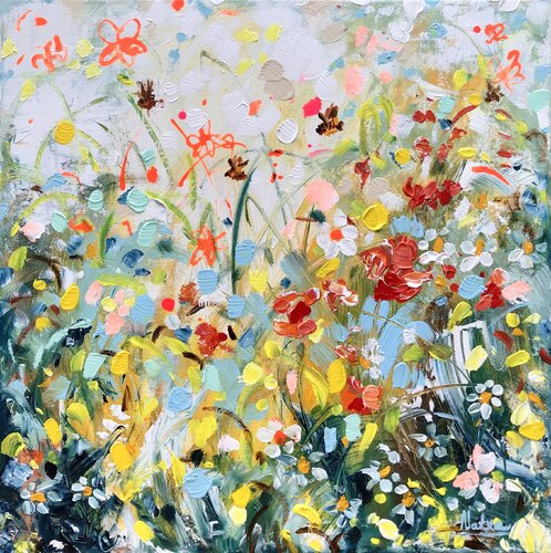 Bloom Where You Are von Natalia Nosek (NATXA), Malerei kaufen auf Singulart