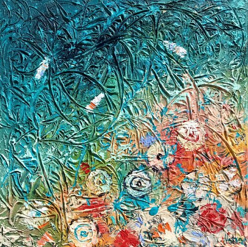 Little Dreamy Beach von Natalia Nosek (NATXA), Malerei kaufen auf Singulart