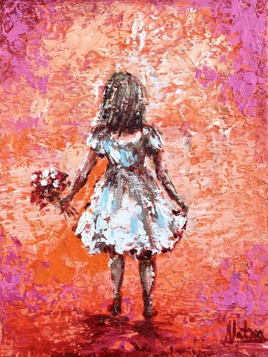 La vie en Rose by Natalia Nosek (NATXA), Painting for Sale on Singulart