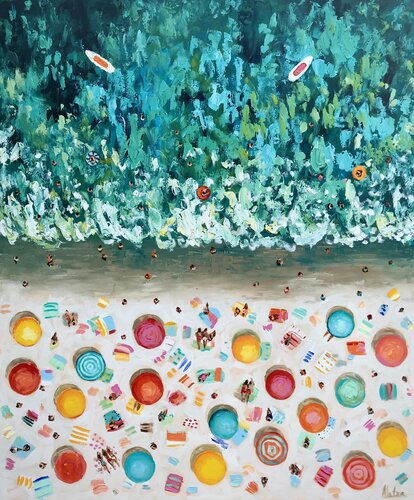 Hello Summer von Natalia Nosek (NATXA), Malerei kaufen auf Singulart