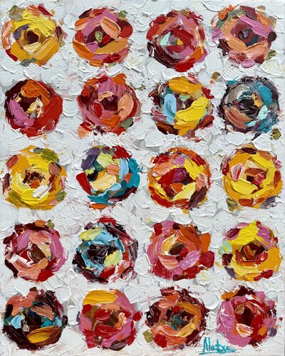 Moments of Bloom - 3 de Natalia Nosek (NATXA), Pintura a la venta en Singulart