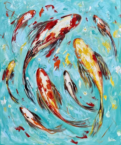 Somewhere in Summer by Natalia Nosek (NATXA), Painting for Sale on Singulart