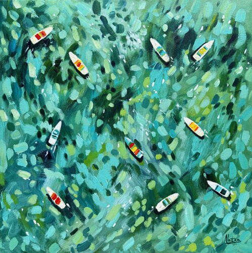 Follow your joy de Natalia Nosek (NATXA), Pintura a la venta en Singulart