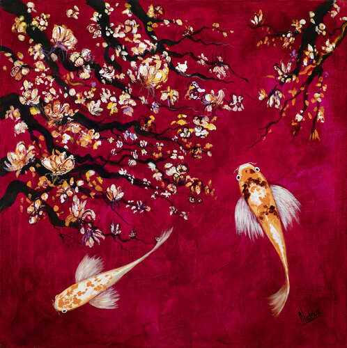 Sakura par Natalia Nosek (NATXA), Peinture en vente sur Singulart