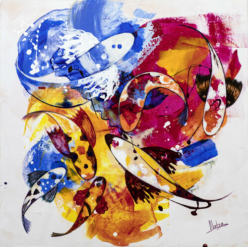 Tropical par Natalia Nosek (NATXA), Peinture en vente sur Singulart