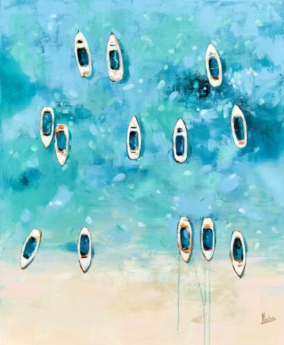 Joy par Natalia Nosek (NATXA), Peinture en vente sur Singulart